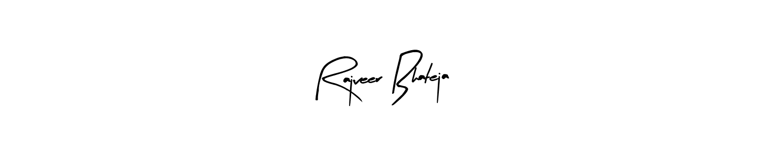 Make a beautiful signature design for name Rajveer Bhateja. With this signature (Arty Signature) style, you can create a handwritten signature for free. Rajveer Bhateja signature style 8 images and pictures png