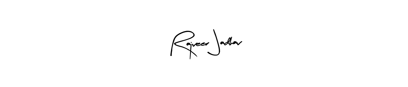 Make a beautiful signature design for name Rajveer Jadhav. With this signature (Arty Signature) style, you can create a handwritten signature for free. Rajveer Jadhav signature style 8 images and pictures png