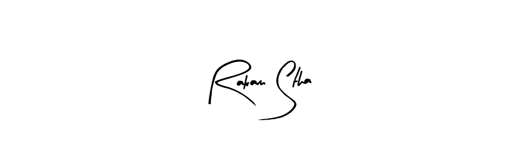 Best and Professional Signature Style for Rakam Stha. Arty Signature Best Signature Style Collection. Rakam Stha signature style 8 images and pictures png