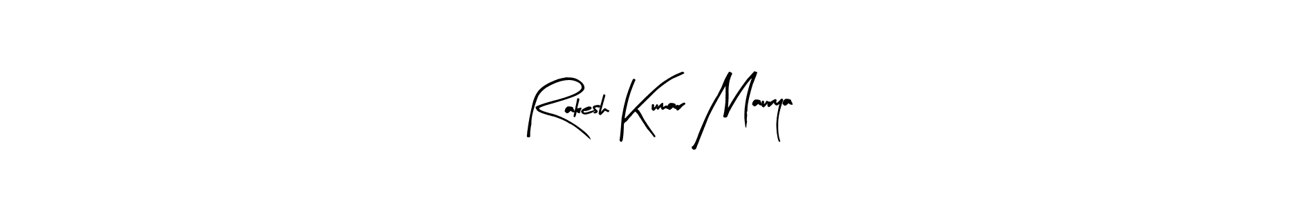 Make a beautiful signature design for name Rakesh Kumar Maurya. Use this online signature maker to create a handwritten signature for free. Rakesh Kumar Maurya signature style 8 images and pictures png