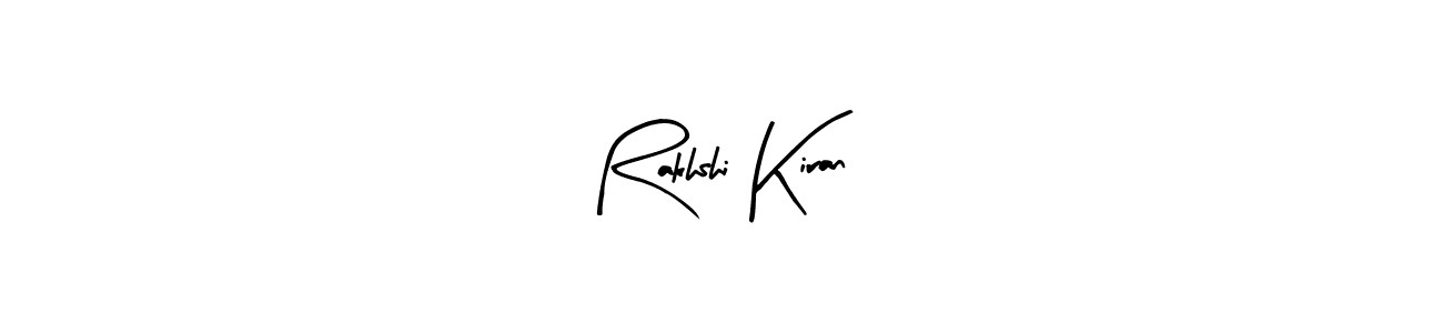 Here are the top 10 professional signature styles for the name Rakhshi Kiran. These are the best autograph styles you can use for your name. Rakhshi Kiran signature style 8 images and pictures png