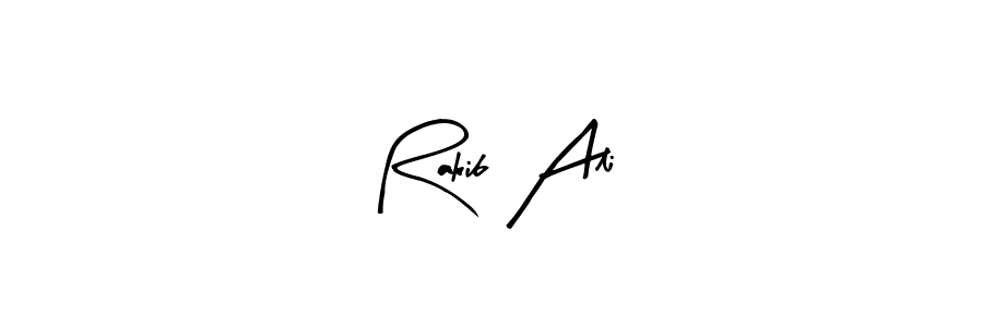 Also You can easily find your signature by using the search form. We will create Rakib Ali name handwritten signature images for you free of cost using Arty Signature sign style. Rakib Ali signature style 8 images and pictures png