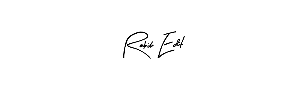 Create a beautiful signature design for name Rakib Edit. With this signature (Arty Signature) fonts, you can make a handwritten signature for free. Rakib Edit signature style 8 images and pictures png