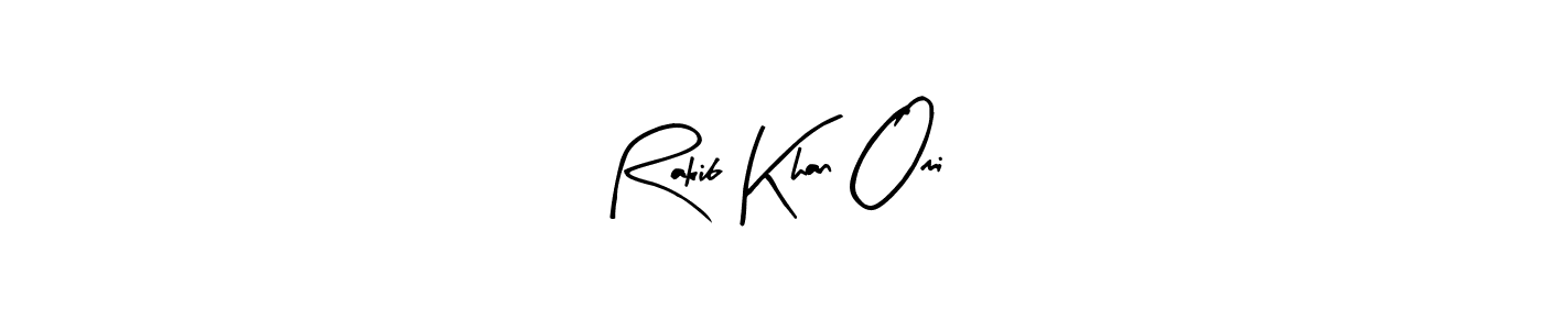 This is the best signature style for the Rakib Khan Omi name. Also you like these signature font (Arty Signature). Mix name signature. Rakib Khan Omi signature style 8 images and pictures png