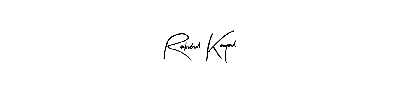 Also we have Rakibul Kayal name is the best signature style. Create professional handwritten signature collection using Arty Signature autograph style. Rakibul Kayal signature style 8 images and pictures png