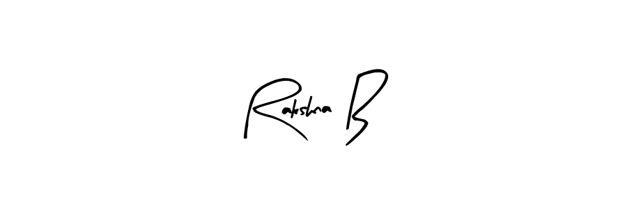 Rakshna B stylish signature style. Best Handwritten Sign (Arty Signature) for my name. Handwritten Signature Collection Ideas for my name Rakshna B. Rakshna B signature style 8 images and pictures png