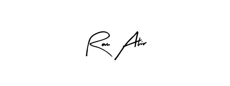 Best and Professional Signature Style for Ram Ahir. Arty Signature Best Signature Style Collection. Ram Ahir signature style 8 images and pictures png