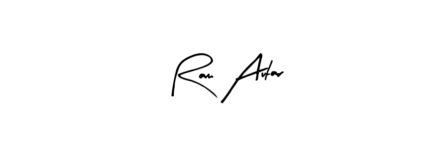 Also we have Ram Autar name is the best signature style. Create professional handwritten signature collection using Arty Signature autograph style. Ram Autar signature style 8 images and pictures png