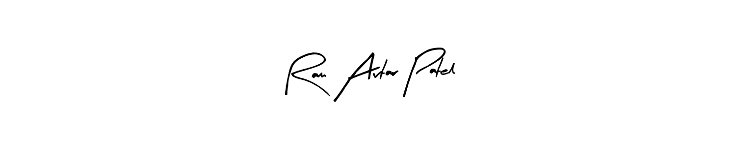 You should practise on your own different ways (Arty Signature) to write your name (Ram Avtar Patel) in signature. don't let someone else do it for you. Ram Avtar Patel signature style 8 images and pictures png