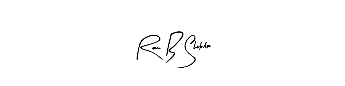 Best and Professional Signature Style for Ram B Shukla. Arty Signature Best Signature Style Collection. Ram B Shukla signature style 8 images and pictures png