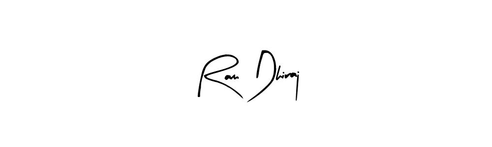 Ram Dhiraj stylish signature style. Best Handwritten Sign (Arty Signature) for my name. Handwritten Signature Collection Ideas for my name Ram Dhiraj. Ram Dhiraj signature style 8 images and pictures png