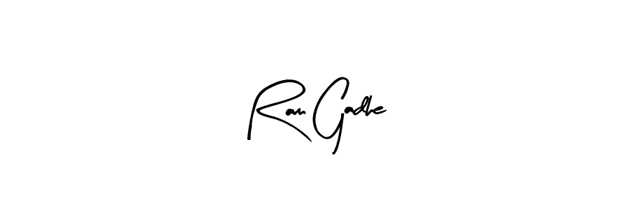 How to Draw Ram Gadhe signature style? Arty Signature is a latest design signature styles for name Ram Gadhe. Ram Gadhe signature style 8 images and pictures png