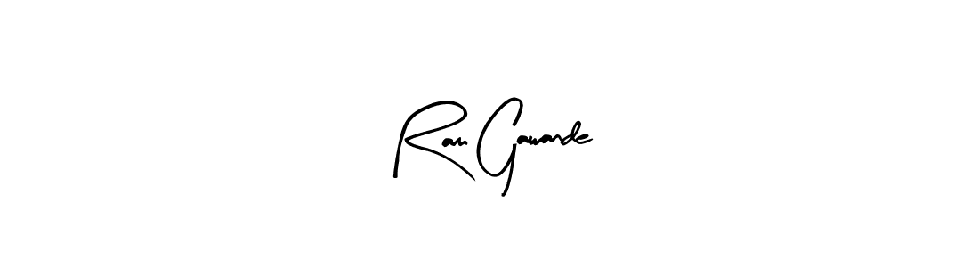 How to make Ram Gawande signature? Arty Signature is a professional autograph style. Create handwritten signature for Ram Gawande name. Ram Gawande signature style 8 images and pictures png