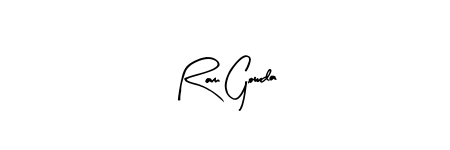 This is the best signature style for the Ram Gowda name. Also you like these signature font (Arty Signature). Mix name signature. Ram Gowda signature style 8 images and pictures png