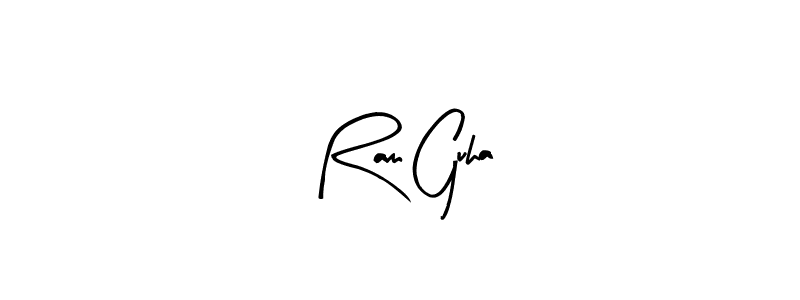 Ram Guha stylish signature style. Best Handwritten Sign (Arty Signature) for my name. Handwritten Signature Collection Ideas for my name Ram Guha. Ram Guha signature style 8 images and pictures png