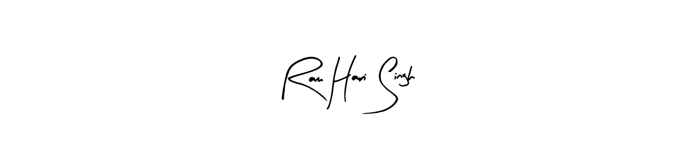 Ram Hari Singh stylish signature style. Best Handwritten Sign (Arty Signature) for my name. Handwritten Signature Collection Ideas for my name Ram Hari Singh. Ram Hari Singh signature style 8 images and pictures png