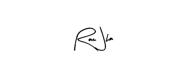 Here are the top 10 professional signature styles for the name Ram Jha. These are the best autograph styles you can use for your name. Ram Jha signature style 8 images and pictures png