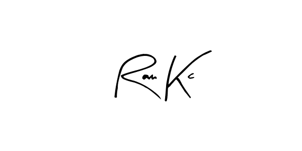 Also we have Ram Kc name is the best signature style. Create professional handwritten signature collection using Arty Signature autograph style. Ram Kc signature style 8 images and pictures png