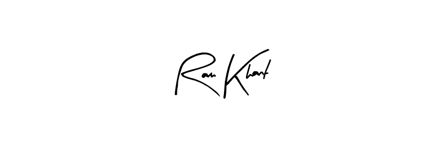 The best way (Arty Signature) to make a short signature is to pick only two or three words in your name. The name Ram Khant include a total of six letters. For converting this name. Ram Khant signature style 8 images and pictures png