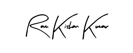 Achieve flawless digital penmanship with Ram Kishan Kumar name in Arty Signature font. The perfect tool for creating online signatures. Ram Kishan Kumar signature style 8 images and pictures png