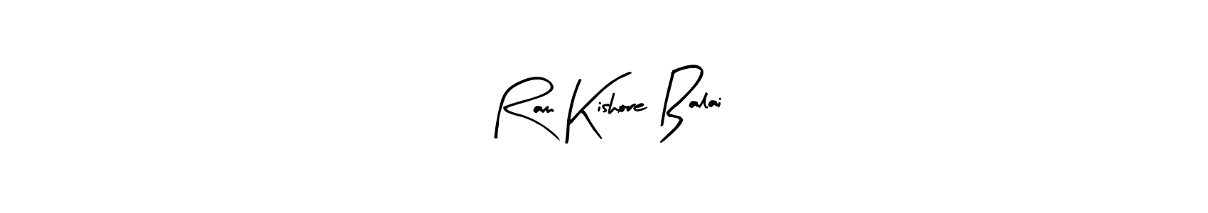 Ram Kishore Balai stylish signature style. Best Handwritten Sign (Arty Signature) for my name. Handwritten Signature Collection Ideas for my name Ram Kishore Balai. Ram Kishore Balai signature style 8 images and pictures png