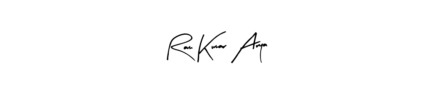 Here are the top 10 professional signature styles for the name Ram Kumar Arya. These are the best autograph styles you can use for your name. Ram Kumar Arya signature style 8 images and pictures png