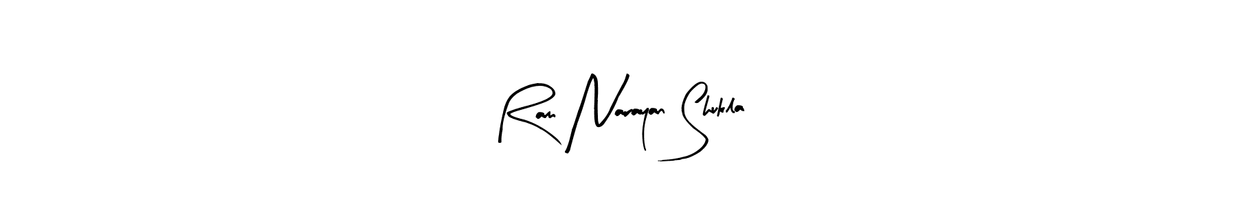 How to make Ram Narayan Shukla signature? Arty Signature is a professional autograph style. Create handwritten signature for Ram Narayan Shukla name. Ram Narayan Shukla signature style 8 images and pictures png