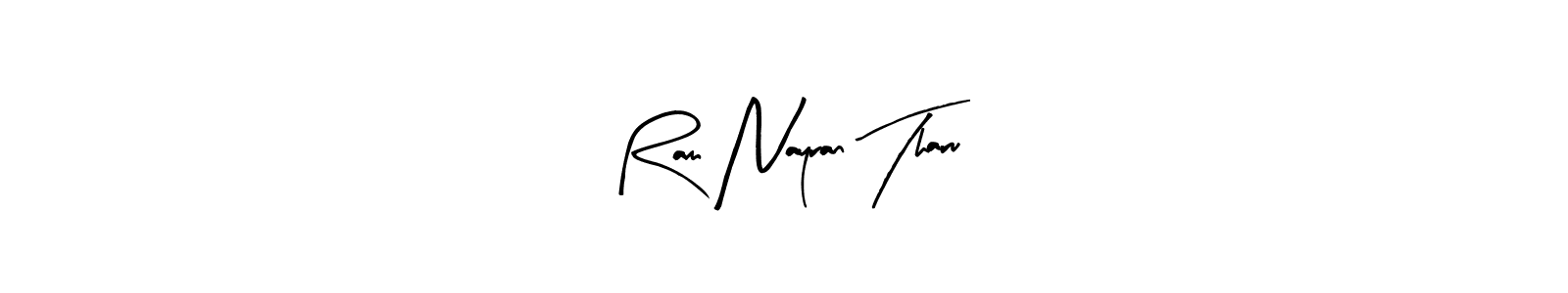 See photos of Ram Nayran Tharu official signature by Spectra . Check more albums & portfolios. Read reviews & check more about Arty Signature font. Ram Nayran Tharu signature style 8 images and pictures png