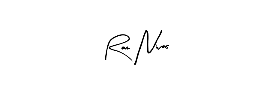 Create a beautiful signature design for name Ram Nivas. With this signature (Arty Signature) fonts, you can make a handwritten signature for free. Ram Nivas signature style 8 images and pictures png