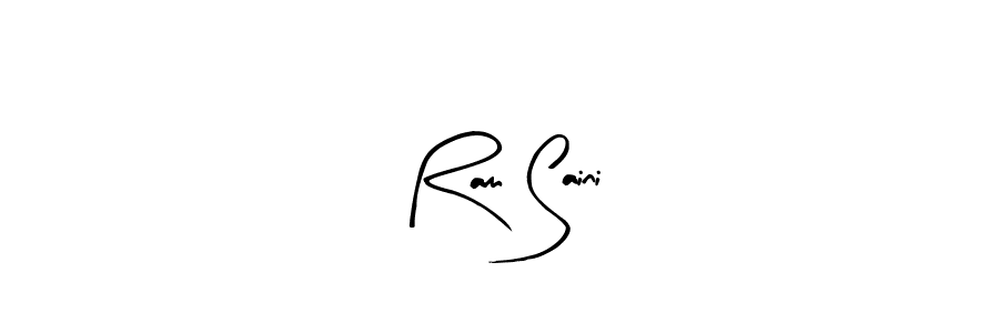 Make a short Ram Saini signature style. Manage your documents anywhere anytime using Arty Signature. Create and add eSignatures, submit forms, share and send files easily. Ram Saini signature style 8 images and pictures png