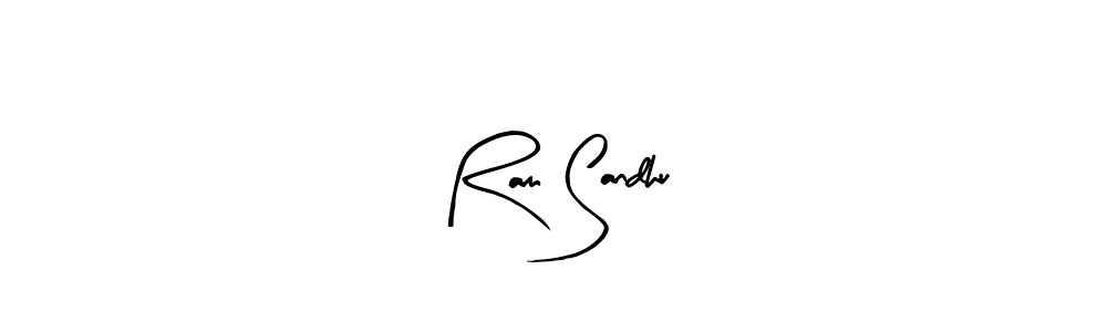 Create a beautiful signature design for name Ram Sandhu. With this signature (Arty Signature) fonts, you can make a handwritten signature for free. Ram Sandhu signature style 8 images and pictures png
