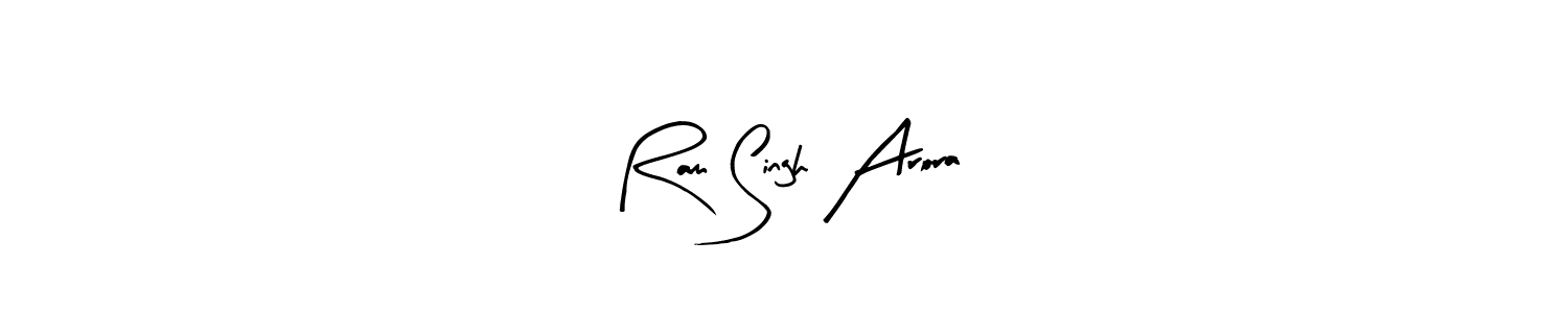 Best and Professional Signature Style for Ram Singh Arora. Arty Signature Best Signature Style Collection. Ram Singh Arora signature style 8 images and pictures png