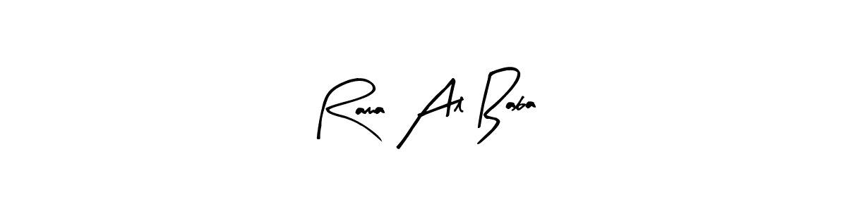 Once you've used our free online signature maker to create your best signature Arty Signature style, it's time to enjoy all of the benefits that Rama Al Baba name signing documents. Rama Al Baba signature style 8 images and pictures png