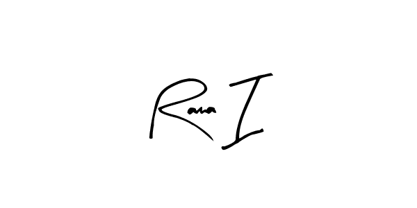 How to make Rama I signature? Arty Signature is a professional autograph style. Create handwritten signature for Rama I name. Rama I signature style 8 images and pictures png