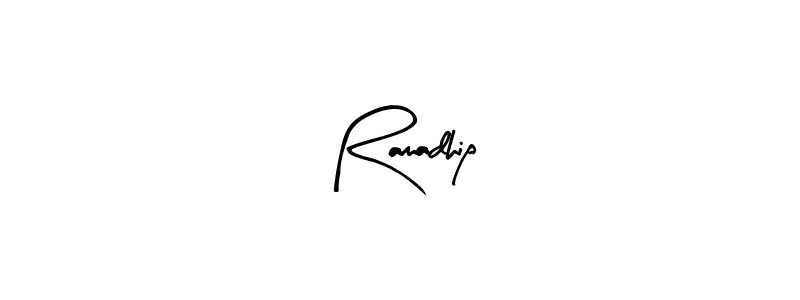 How to make Ramadhip signature? Arty Signature is a professional autograph style. Create handwritten signature for Ramadhip name. Ramadhip signature style 8 images and pictures png
