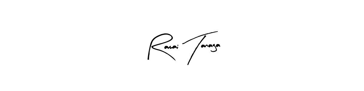See photos of Ramai Tanaga official signature by Spectra . Check more albums & portfolios. Read reviews & check more about Arty Signature font. Ramai Tanaga signature style 8 images and pictures png