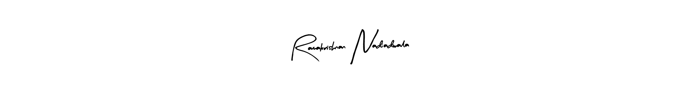 How to Draw Ramakrishnan Nadiadwala signature style? Arty Signature is a latest design signature styles for name Ramakrishnan Nadiadwala. Ramakrishnan Nadiadwala signature style 8 images and pictures png