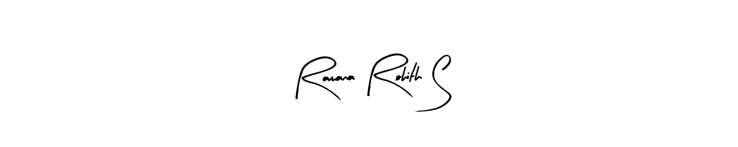 Make a short Ramana Rohith S signature style. Manage your documents anywhere anytime using Arty Signature. Create and add eSignatures, submit forms, share and send files easily. Ramana Rohith S signature style 8 images and pictures png