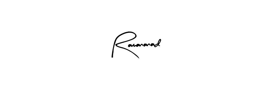 Also we have Ramananad name is the best signature style. Create professional handwritten signature collection using Arty Signature autograph style. Ramananad signature style 8 images and pictures png