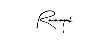 Use a signature maker to create a handwritten signature online. With this signature software, you can design (Arty Signature) your own signature for name Ramanayaih. Ramanayaih signature style 8 images and pictures png