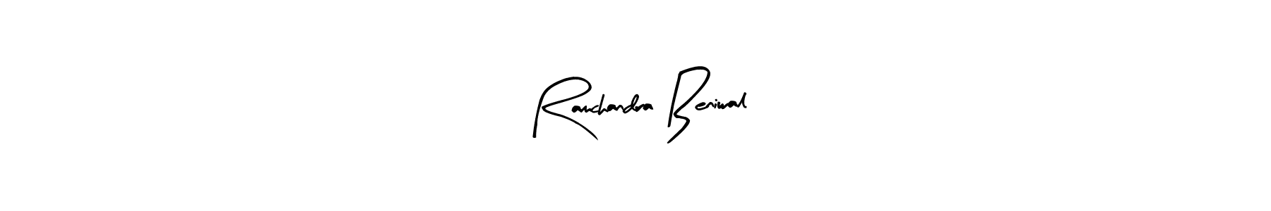 How to Draw Ramchandra Beniwal signature style? Arty Signature is a latest design signature styles for name Ramchandra Beniwal. Ramchandra Beniwal signature style 8 images and pictures png