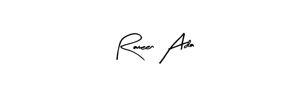 Once you've used our free online signature maker to create your best signature Arty Signature style, it's time to enjoy all of the benefits that Rameen Ada name signing documents. Rameen Ada signature style 8 images and pictures png