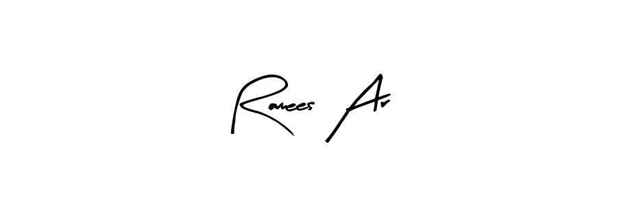 It looks lik you need a new signature style for name Ramees Ar. Design unique handwritten (Arty Signature) signature with our free signature maker in just a few clicks. Ramees Ar signature style 8 images and pictures png