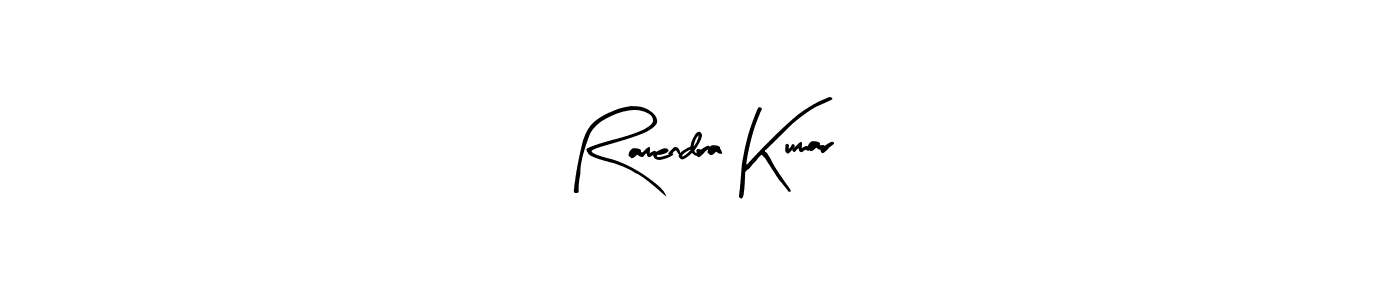 This is the best signature style for the Ramendra Kumar name. Also you like these signature font (Arty Signature). Mix name signature. Ramendra Kumar signature style 8 images and pictures png