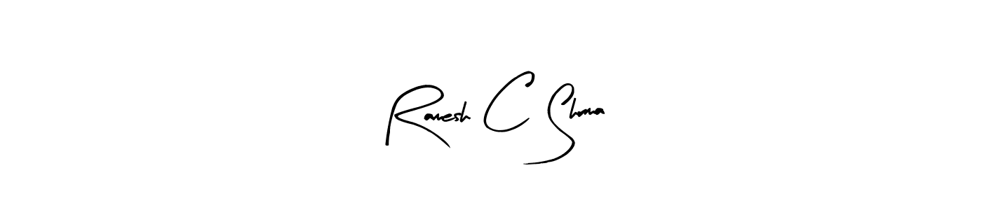 It looks lik you need a new signature style for name Ramesh C Shrma. Design unique handwritten (Arty Signature) signature with our free signature maker in just a few clicks. Ramesh C Shrma signature style 8 images and pictures png