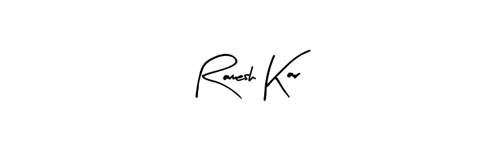 Ramesh Kar stylish signature style. Best Handwritten Sign (Arty Signature) for my name. Handwritten Signature Collection Ideas for my name Ramesh Kar. Ramesh Kar signature style 8 images and pictures png