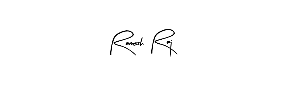 Design your own signature with our free online signature maker. With this signature software, you can create a handwritten (Arty Signature) signature for name Ramesh Raj. Ramesh Raj signature style 8 images and pictures png