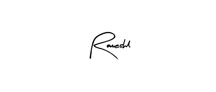 You should practise on your own different ways (Arty Signature) to write your name (Rameshl) in signature. don't let someone else do it for you. Rameshl signature style 8 images and pictures png