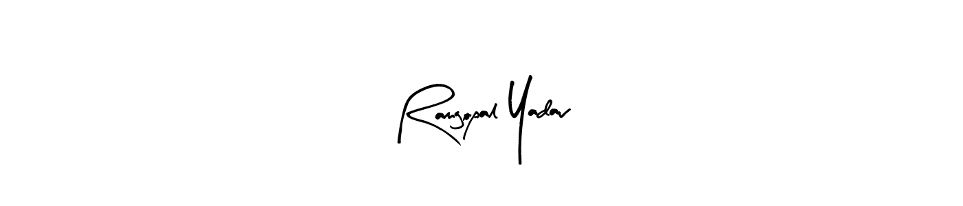 How to Draw Ramgopal Yadav signature style? Arty Signature is a latest design signature styles for name Ramgopal Yadav. Ramgopal Yadav signature style 8 images and pictures png