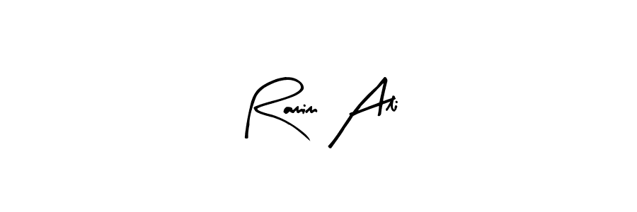 How to make Ramim Ali signature? Arty Signature is a professional autograph style. Create handwritten signature for Ramim Ali name. Ramim Ali signature style 8 images and pictures png